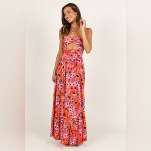 PETAL AND PUP SARAI DRESS - PINK SZ 8